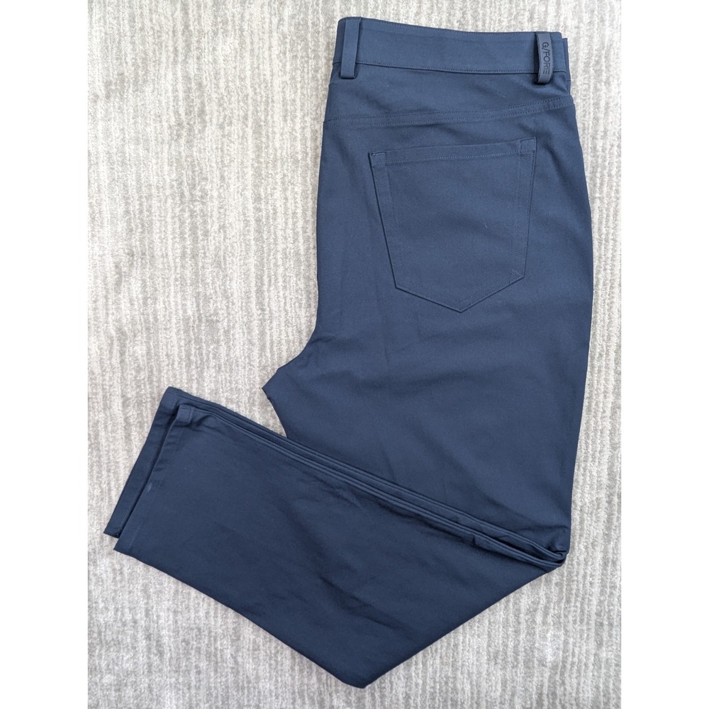 G/Fore Golf Pants Tour 5 Pocket Straight Leg Men's 36x28 Navy Blue Stretch